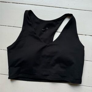 GapFit Black Sports Bra size Large